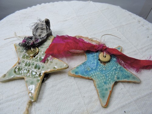 Set ornamenti ceramica - 2,