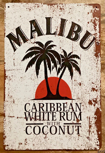 Malibu carribean white rum - malibu,
