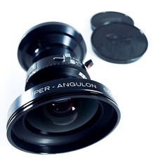Ottica Schneider Super-Angulon 90mm 1/f5,6 in Copal per banco ottico