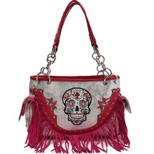 Fuchsia Sugar Skull With
