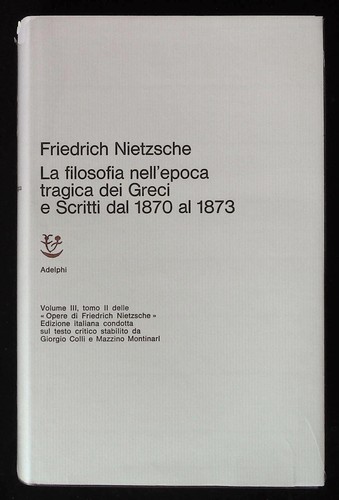 Nietzsche friedrich - nietzsche, la