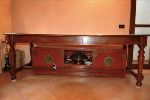 Tavolo antico noce fine - antico,