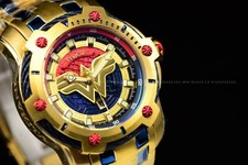 Orologio Invicta 39mm Edizione Limitata DC Comics WONDER WOMEN Bolt Placcato Oro 26839