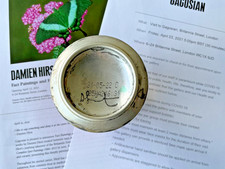 Damien Hirst FIRMATO Coca Cola Can Exhibition 2021 inc: biglietto/volantino mostra