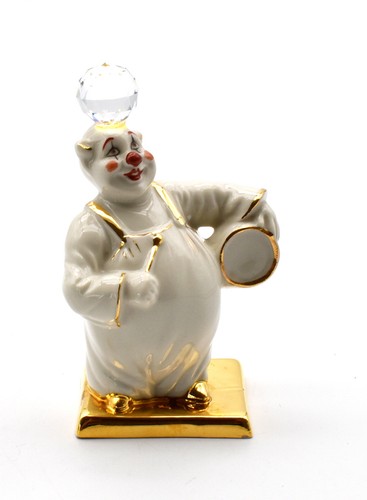 Capodimonte figurina clown - capodimonte,