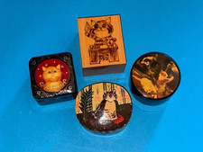 VINTAGE LOT 4 BOXES MATERIAL