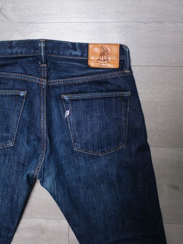 Jeans conici sottili - pure, blue