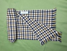 Sciarpa a quadri in misto lana