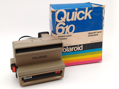 Polaroid quick 610 con - quick, scatola