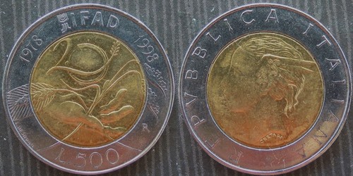 Italy 500 lire - italy, nd