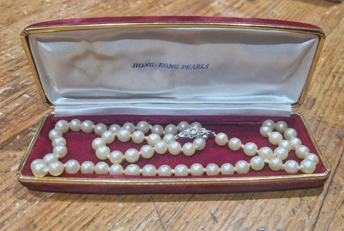 Collana finte perle - finte, pearls