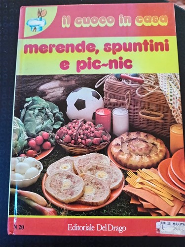 Libro merende spuntini - libro, e