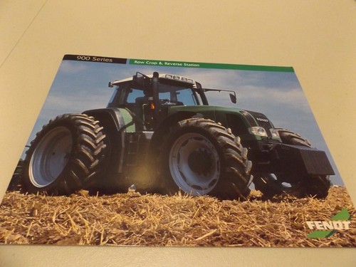 Fendt 900 serie - serie, stazione