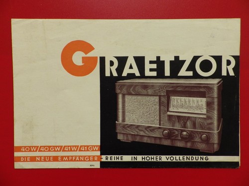 Vecchia brochure radio - brochure,
