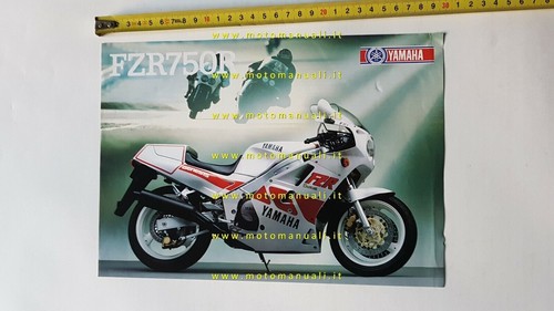 Yamaha fzr 750 1988 depliant - 750, r