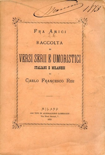 Raccolta versi serii e - di,