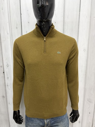 Lacoste maglione uomo mezza - lacoste,