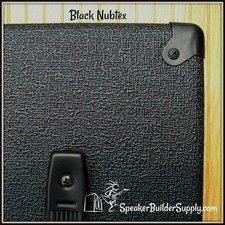 Tolex Nubtex nero 17"x120"
