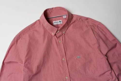 Camicia uomo lacoste cotone - camicia,