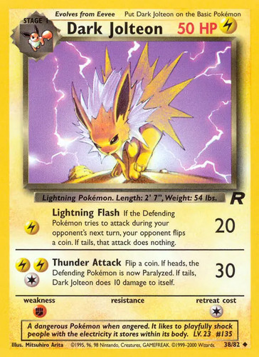 Dark jolteon pokemon - dark,