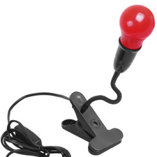 Lampada lampadina rossa