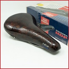 NOS SAN MARCO SQUADRA HDP LADY pelle di pitone VINTAGE SELLA DA CORSA SEDILE VECCHIO