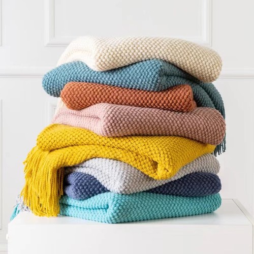 Nappe maglia waffle coperta - nappe,
