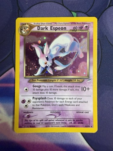 Dark espeon 105 neo destiny - dark,
