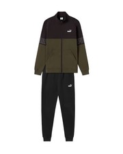  Tuta Intera Completa Tracksuit UOMO Puma Essentials Colorbloc FZ Sweat 