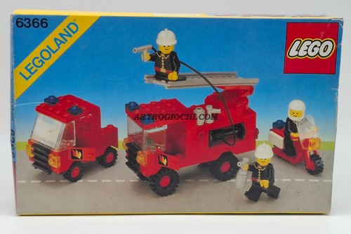 Lego 6366 fire - rescue, squad