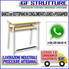 Banco tavolo scolastico