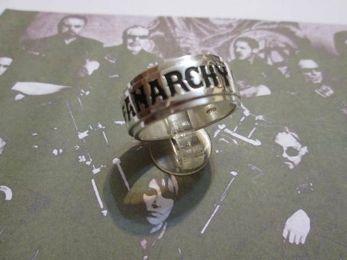 Sons anarchy anello argento - anello,
