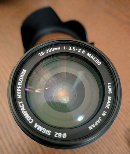 Sigma compact hyperzoom 200 - sigma,