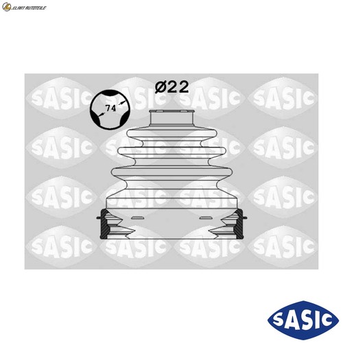Kit soffietto albero motore - soffietto,