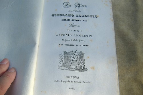 Abate antonio amoretti in - abate,