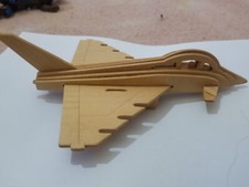 Puzzle 3D in legno Jigsaw Woodcraft Aerei Modellismo Giocattolo