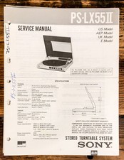 Sony PS-LX55 II / 2 giradischi