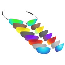 Lenti di ricambio polarizzate Hawkry per occhiali da sole Oakley Whisker - multiple