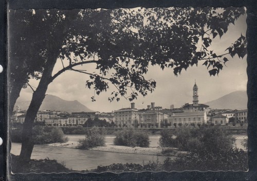 Cartolina ivrea panorama - cartolina,