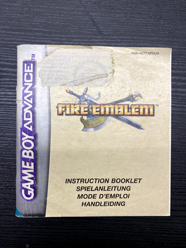 Notice seule fire emblem - notice,