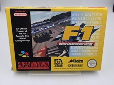 SNES Super Nintendo F1 World