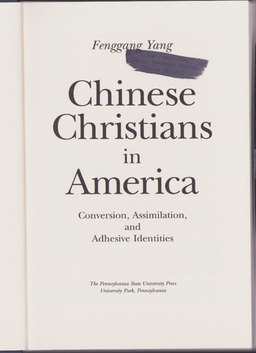 Chinese christians america - chinese, in