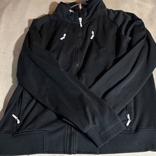 Kappa Black Full-Zip Jacket M