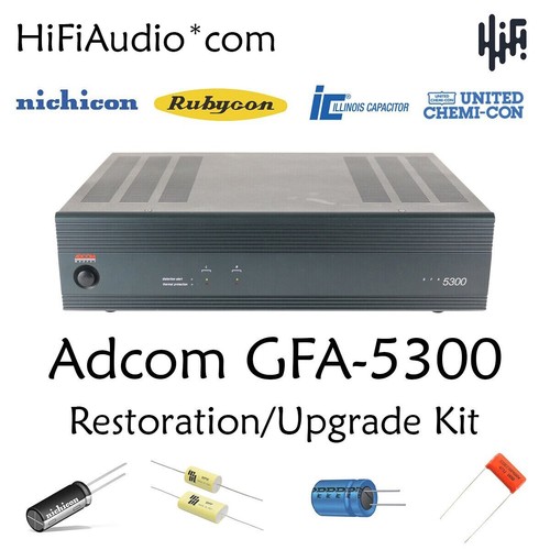Adcom gfa 5300 restauro - restauro, recap