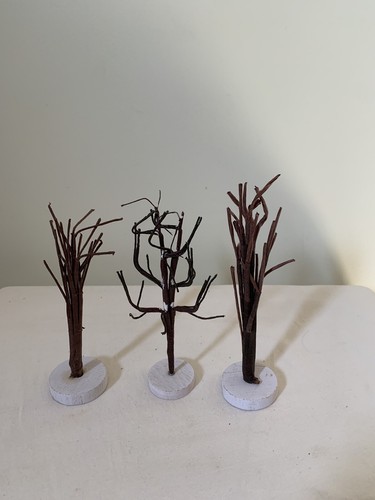 Set alberi ramo nudo marrone - nudo,