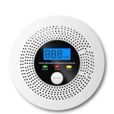 Rilevatore Gas Metano e CO con Batteria a Litio Certificato Affitti Brevi