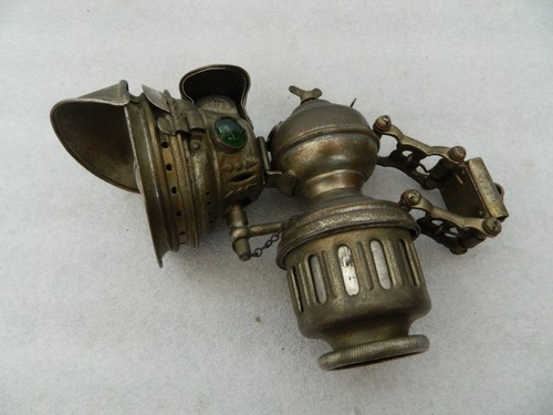 Antique bicycle carbide lamp - antique,