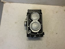Rolleicord V 6x6 TLR fotocamera Xenar obiettivo 75 mm f/3,5 con custodia in pelle (1954-1957)