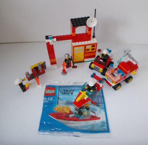 Lego stazione dei pompieri - stazione,