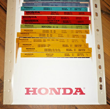 HONDA Moto Microsche Catalogo Ricambi CATALOGO RICAMBI NTV650S T V